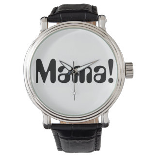 Round watch for your Mama