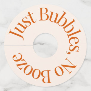 Round Wine Glass Tags, Standard Matte Tag