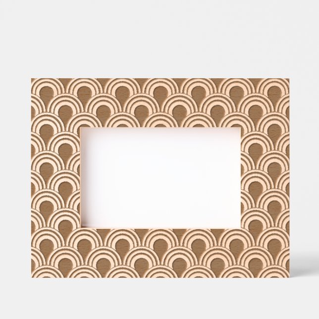 Rounded Arches Tiled Design Engraved Frames (Front)