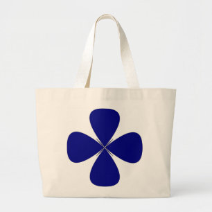 ROUNDED CROSS LARGE TOTE BAG
