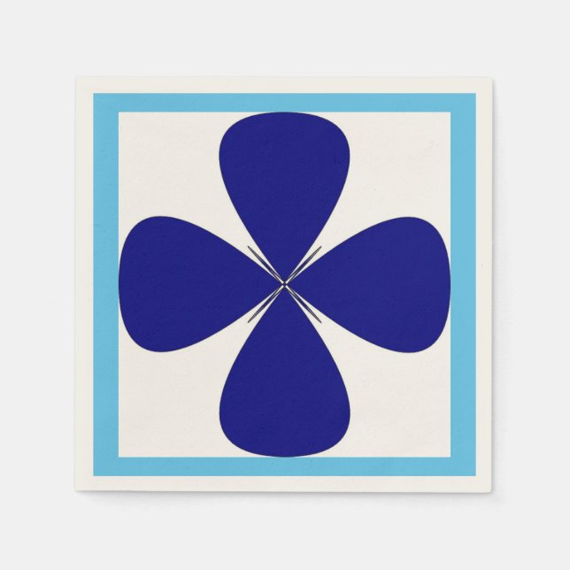 ROUNDED CROSS PAPER NAPKINS (Front)