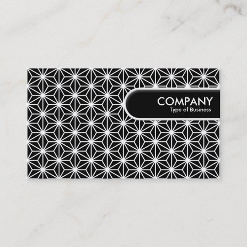 Rounded Edge Tag _ Asanoha Pattern