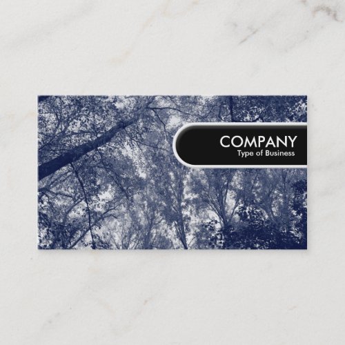 Rounded Edge Tag _ Blue Autumn