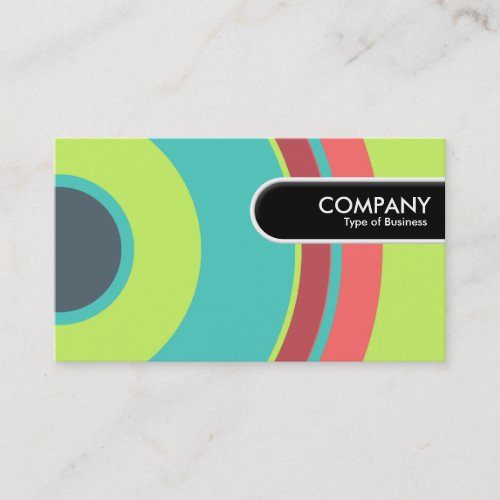Rounded Edge Tag _ Colorful  Circle 04
