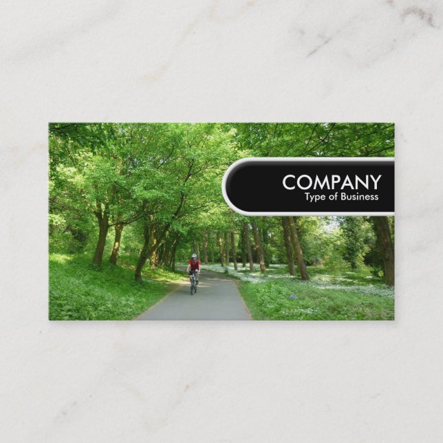 Rounded Edge Tag - Cycle Way (Front)