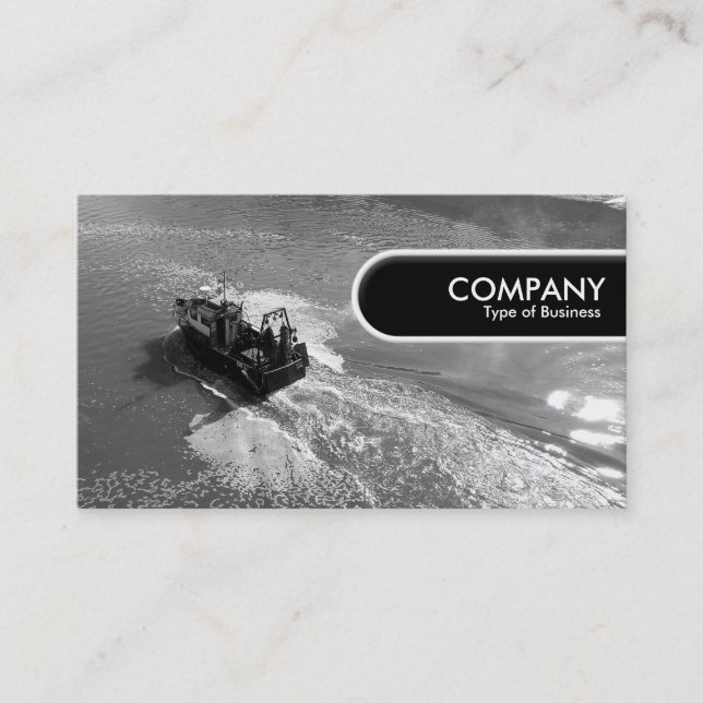 Rounded Edge Tag - Little Trawler (Front)