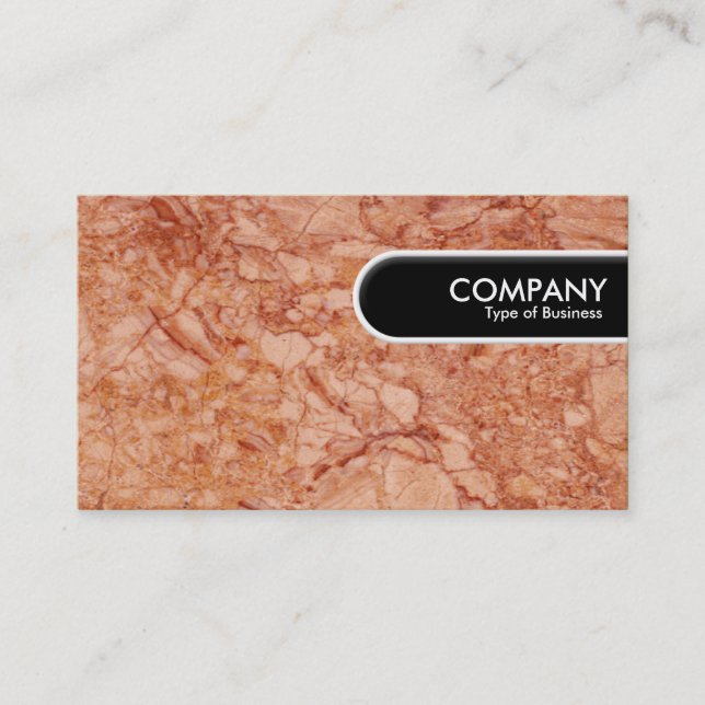 Rounded Edge Tag - Marble 02 (Front)