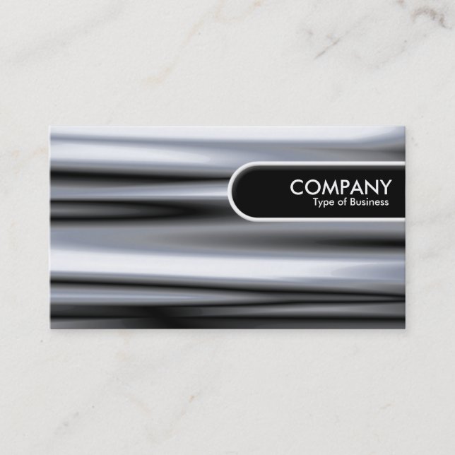 Rounded Edge Tag - Quick Silver (Front)