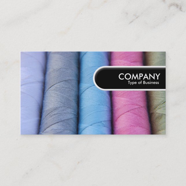 Rounded Edge Tag - Reels of Cotton (Front)
