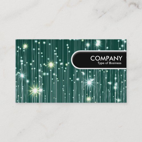 Rounded Edge Tag - Star Matrix Business Card Template
