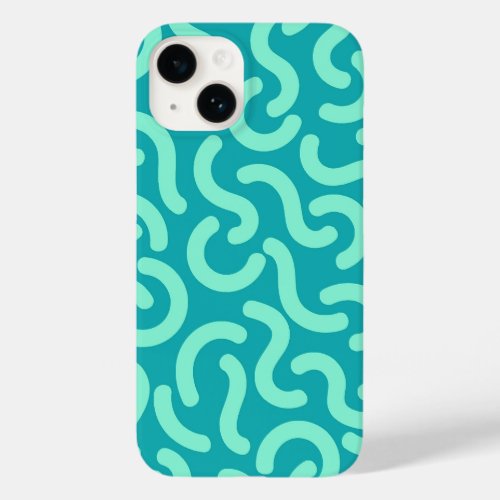 Rounded Lines Seamless Patterns Case_Mate iPhone 14 Case