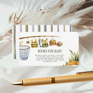 Rounded Reel Excited Fishing Books for Baby Enclosure Card