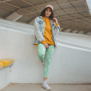Rounded retro leggings
