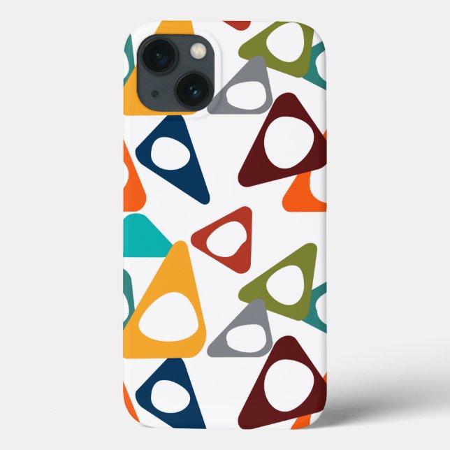 Rounded Triangles  Case-Mate iPhone Case (Back)