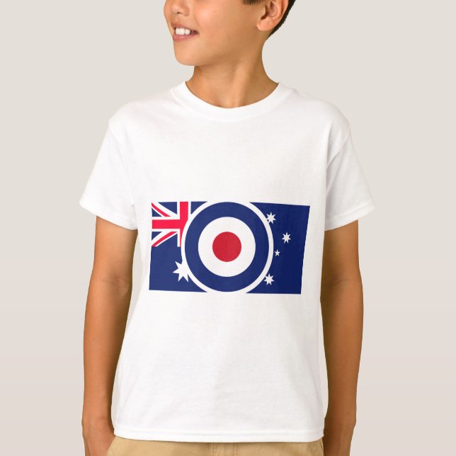 Roundel Australia Target Scooter Style T-Shirt (Front)