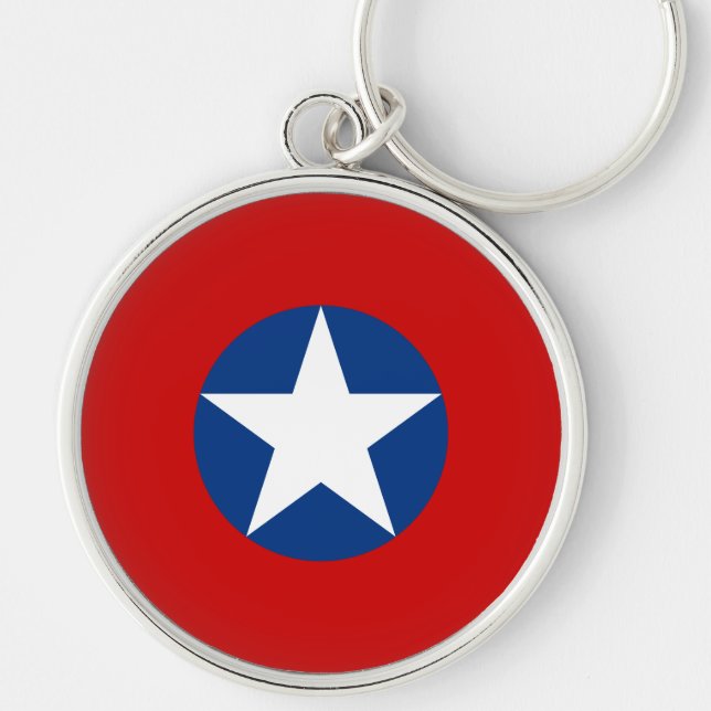 Roundel de Chile Keychain (Front)