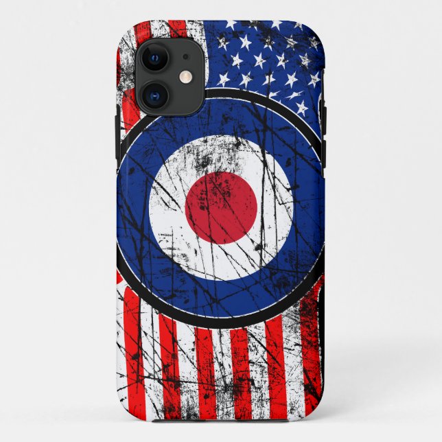 Roundel Mods USA Target Scooter Case-Mate iPhone Case (Back)