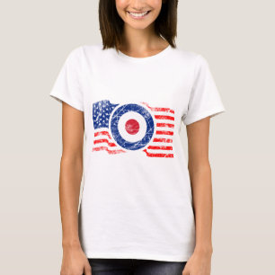 Roundel Mods USA Target Scooter T-Shirt