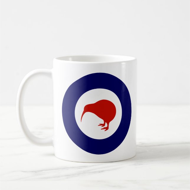 Roundel of New Zealand Coffee Mug (Left)