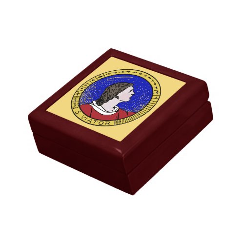 Roundel of St Viator of Lyon the Catechist LD 01 Gift Box
