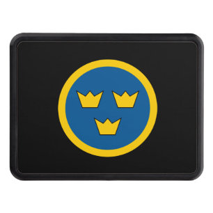 Roundel of Sweden Hitch Cover