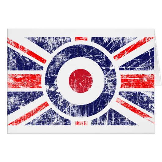 Roundel Target Mods UK Target Union Jack Cards (Front Horizontal)
