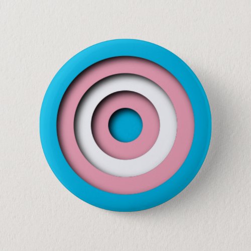 Roundel Transgender Pride Flag Button
