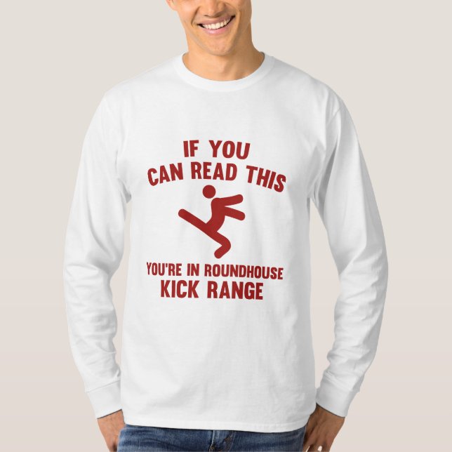 Roundhouse Kick Range T-Shirt (Front)
