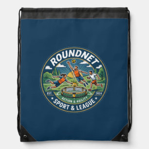 Roundnet sport drawstring bag
