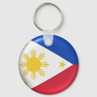 roundphilippineflag keychain