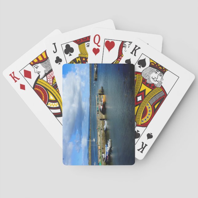 Roundstone Pier Poker Cards (Back)