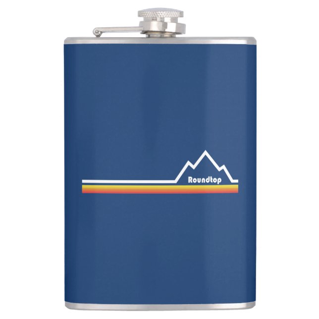 Roundtop Mountain Resort, Pennsylvania Flask (Front)