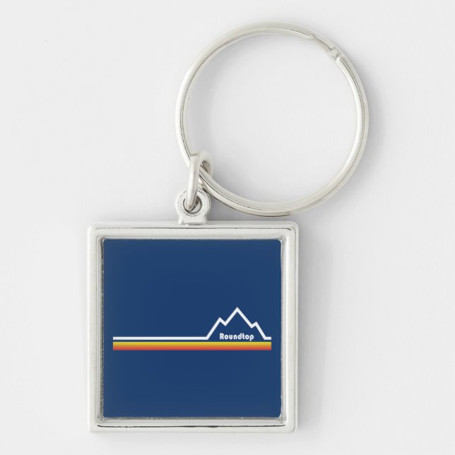 Roundtop Mountain Resort, Pennsylvania Keychain (Front)