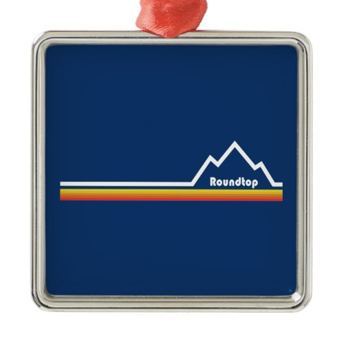 Roundtop Mountain Resort, Pennsylvania Metal Ornament