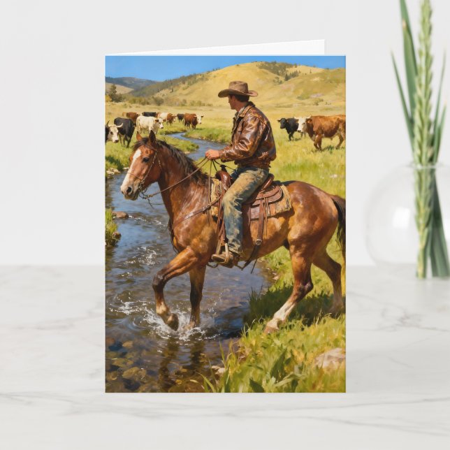 Roundup Birthday Card (Front)