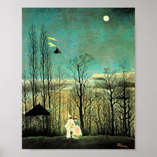 Rousseau - Carnival Evening Poster