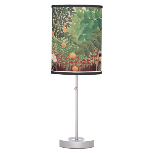 Rousseau_exotic_landscape Table Lamp
