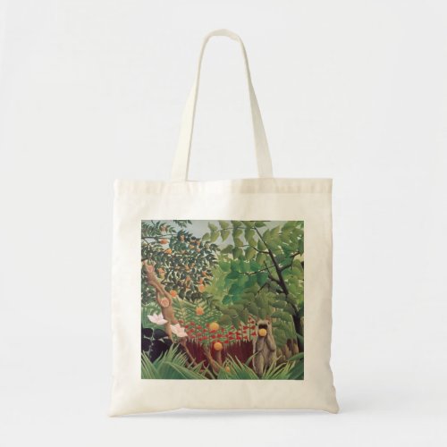 Rousseau_exotic_landscape Tote Bag
