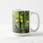 Rousseau - Exotic Landscape with Lion and Lioness, Coffee Mug
