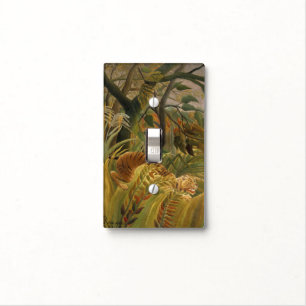 Rousseau’s Tiger art light switch cover