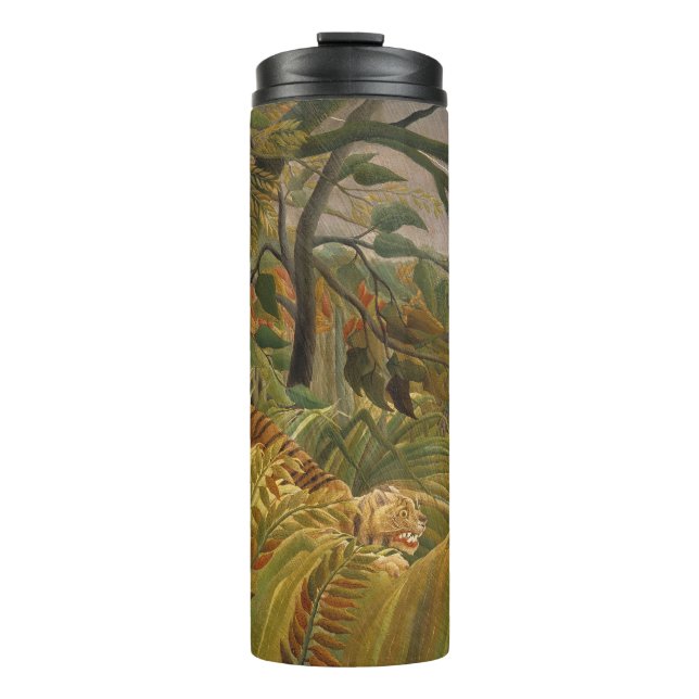 Rousseau’s Tiger art tumbler (Front)