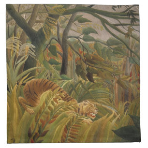Rousseau’s Tiger cloth napkins