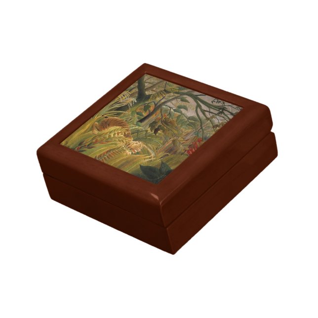 Rousseau’s Tiger gift / jewelry box (Side)