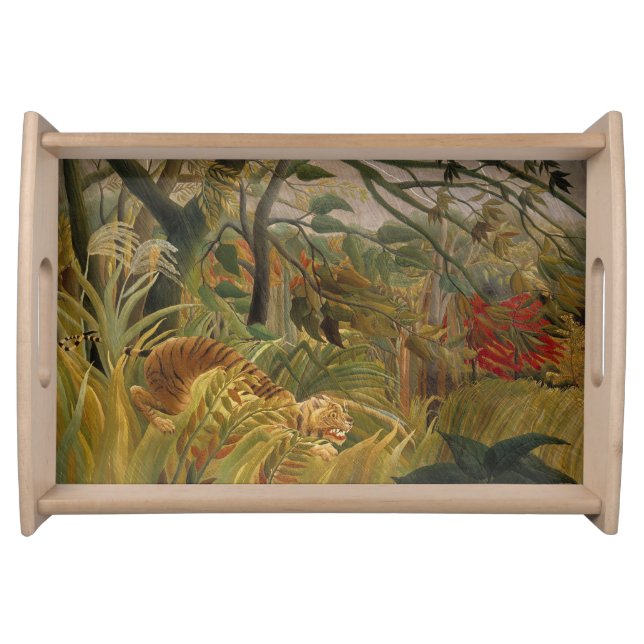 Rousseau’s Tiger serving tray (Front)