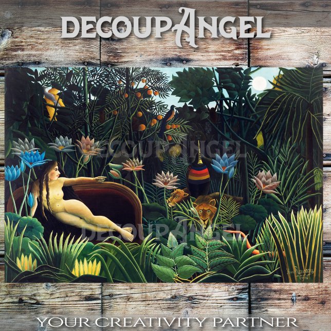Rousseau- The Dream Decoupage Tissue Paper (Creator Uploaded)