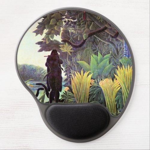 Rousseau _ The Snake Charmer Gel Mouse Pad