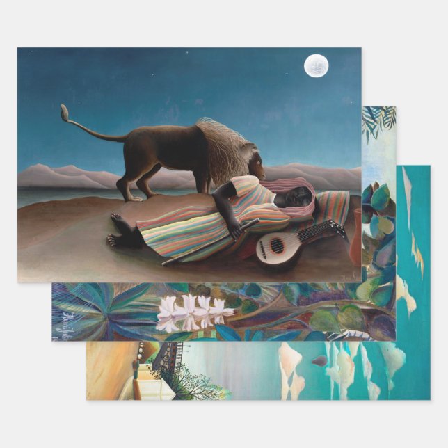 Rousseau Wrapping Paper Sheets (Set)