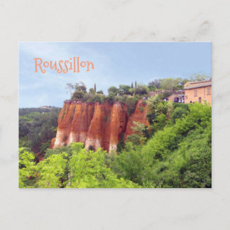 ROUSSILLON, FRANCE POSTCARD