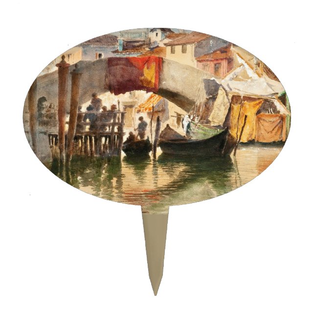 Roussoff’s Venice cake topper (Front)