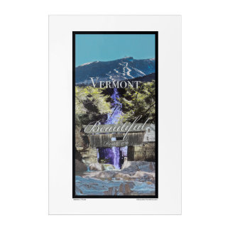 Route 100, Vermont Acrylic Print